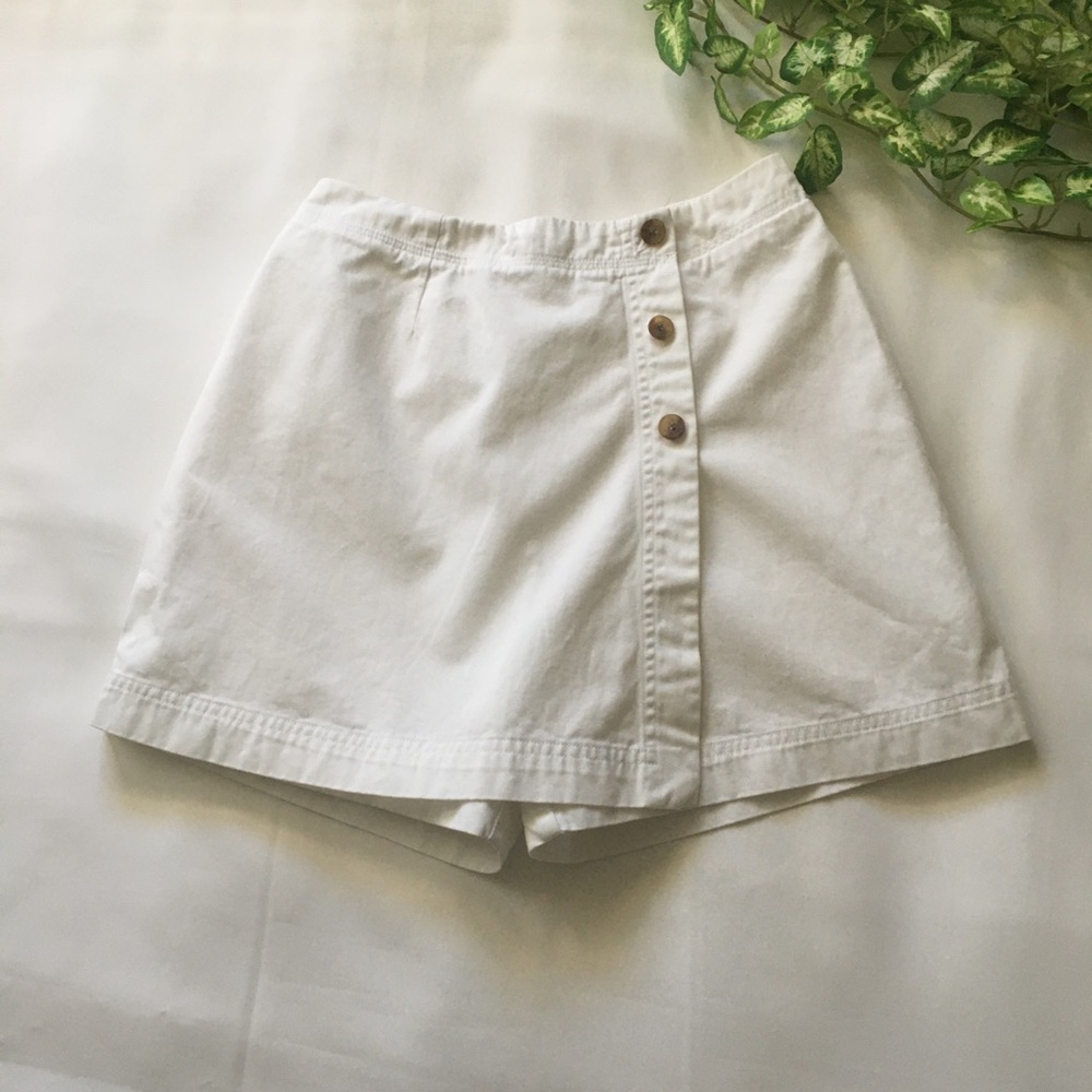 Half Button Down Skort - image 1